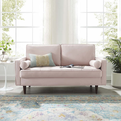 Valour Performance Velvet Loveseat