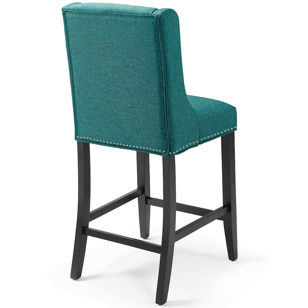 Baron Upholstered Fabric Counter Stool Set of 2