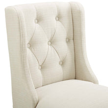 Baronet Upholstered Fabric Counter Bar Stool Set of 2