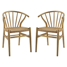 Flourish Spindle Wood Dining Side Chair Set of 2