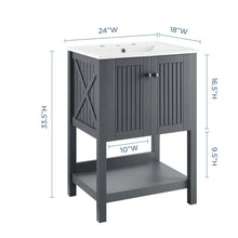 Steam 24" Bathroom Vanity