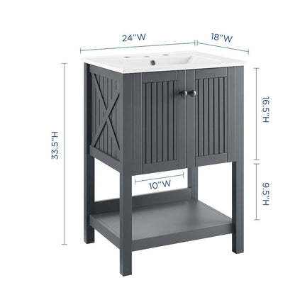 Steam 24" Bathroom Vanity