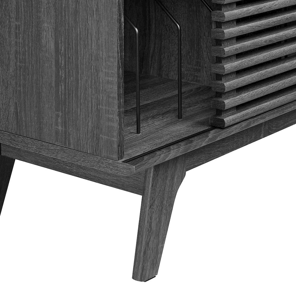Render Vinyl Record Display Stand