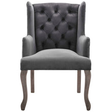 Realm Performance Velvet Armchair Set of 2