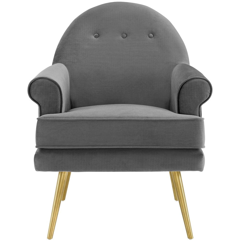 Revive Performance Velvet Armchair Set of 2