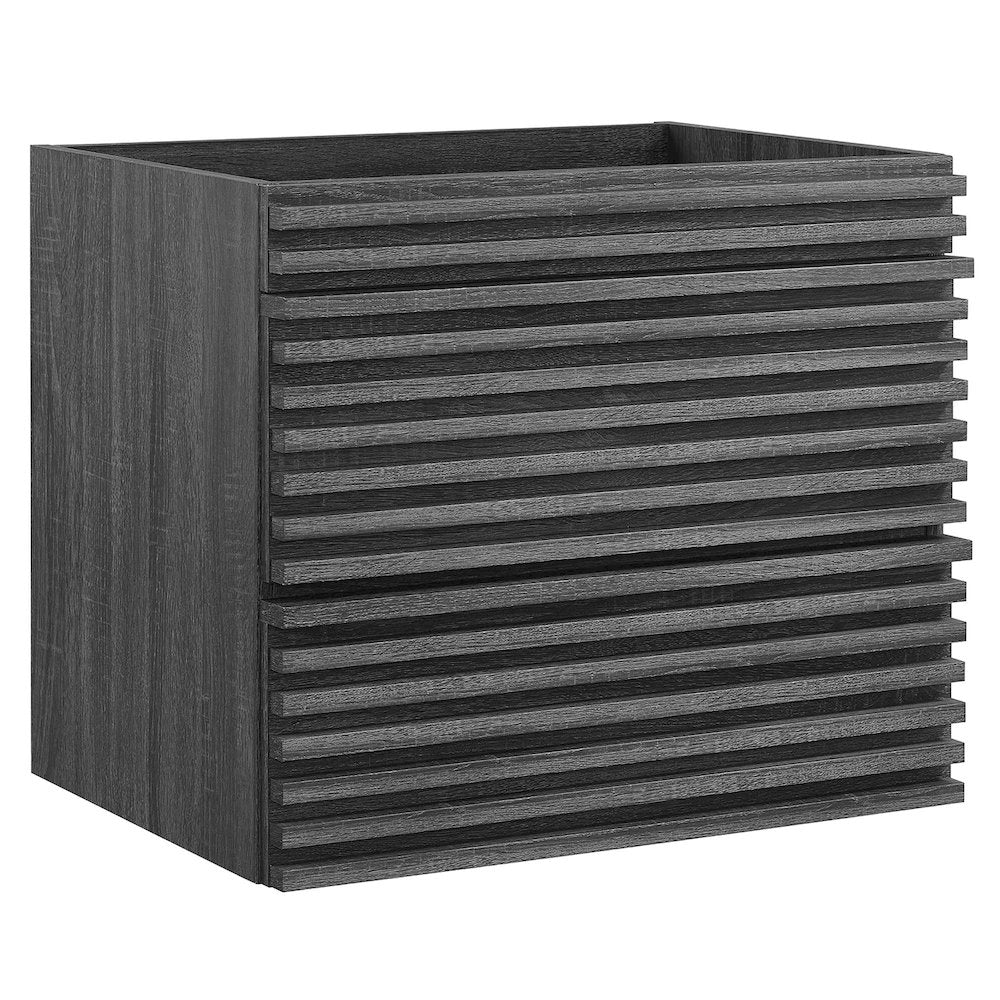 Render 24" Wall-Mount Bathroom Vanity Cabinet (Sink Basin Not Included)