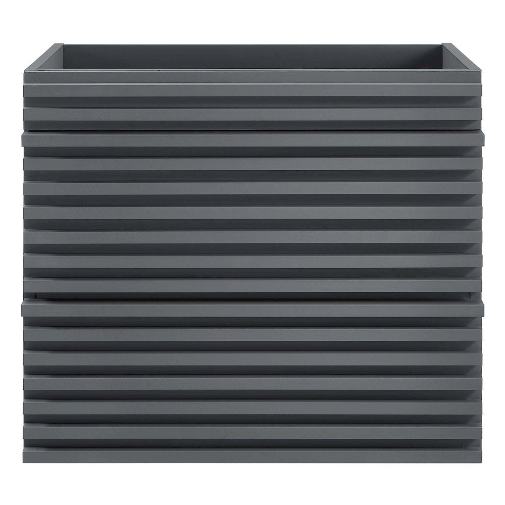 Render 24" Wall-Mount Bathroom Vanity Cabinet (Sink Basin Not Included)