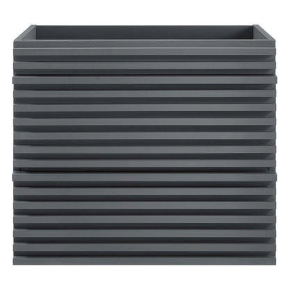 Render 24" Wall-Mount Bathroom Vanity Cabinet (Sink Basin Not Included)