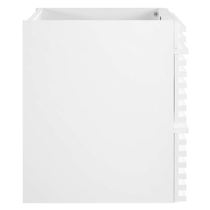 Render 24" Wall-Mount Bathroom Vanity Cabinet (Sink Basin Not Included)