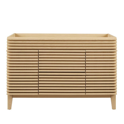 Render 48" Single Sink Compatible (not included) Bathroom Vanity Cabinet