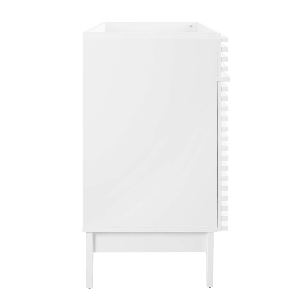Render 48" Double Sink Compatible (Not Included) Bathroom Vanity Cabinet