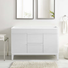 Render 48" Double Sink Compatible (Not Included) Bathroom Vanity Cabinet
