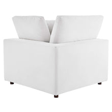 Commix Down Filled Overstuffed Performance Velvet Corner Chair