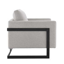 Posse Upholstered Fabric Accent Chair