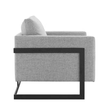 Posse Upholstered Fabric Accent Chair