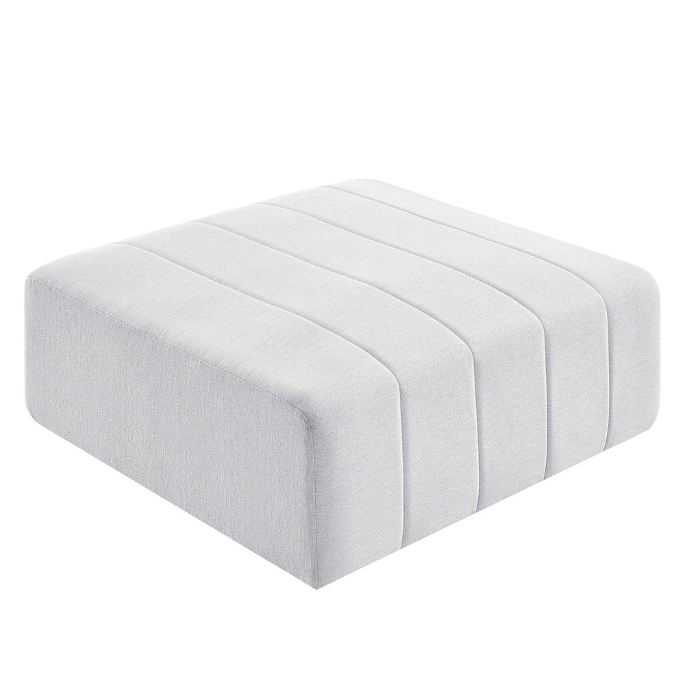 Bartlett Upholstered Fabric Ottoman