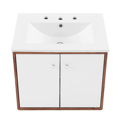 Transmit 24" Wall-Mount Bathroom Vanity