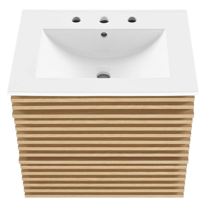 Render 24" Wall-Mount Bathroom Vanity