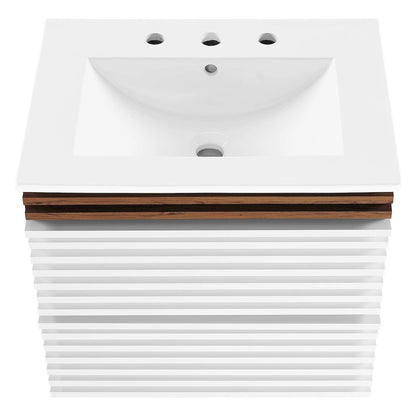 Render 24" Wall-Mount Bathroom Vanity