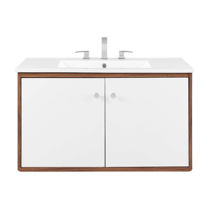 Transmit 36" Wall-Mount Bathroom Vanity