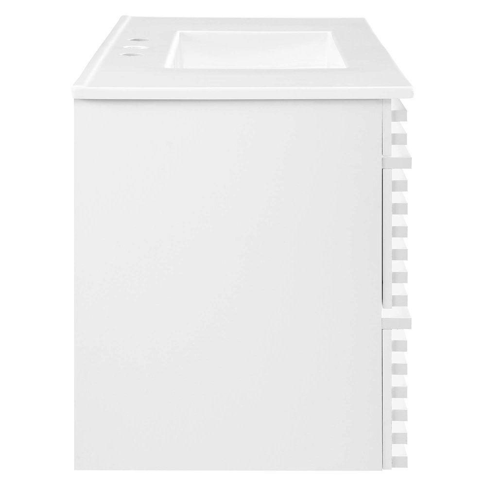 Render 36" Wall-Mount Bathroom Vanity