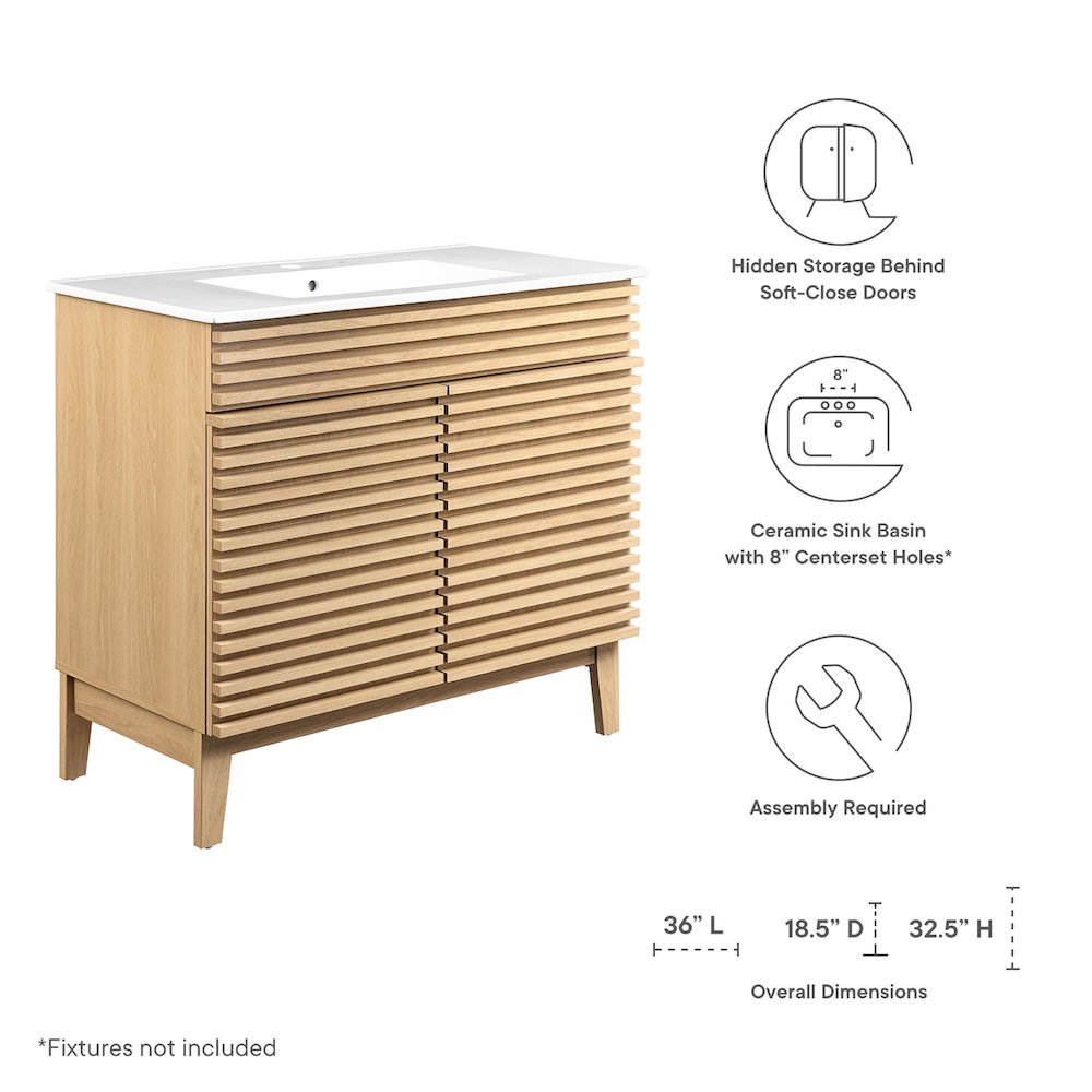 Render 36" Bathroom Vanity