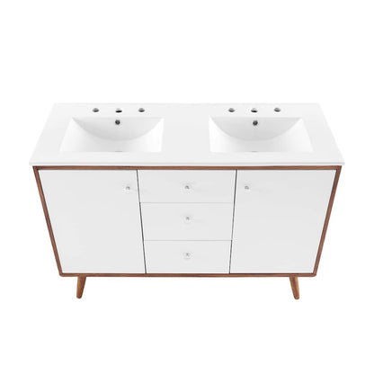 Transmit 48" Double Sink Bathroom Vanity
