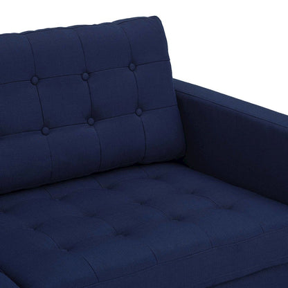 Exalt Tufted Fabric Sofa