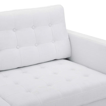 Exalt Tufted Fabric Sofa