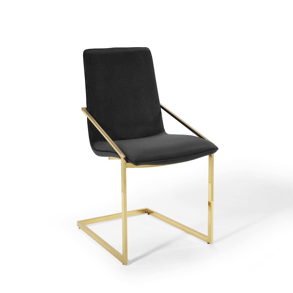 Pitch Performance Velvet Dining Armchair Set of 2