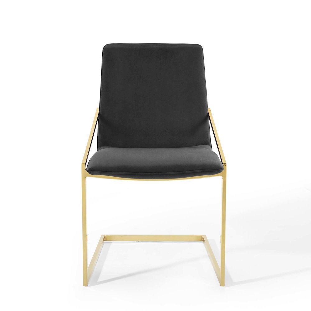 Pitch Performance Velvet Dining Armchair Set of 2