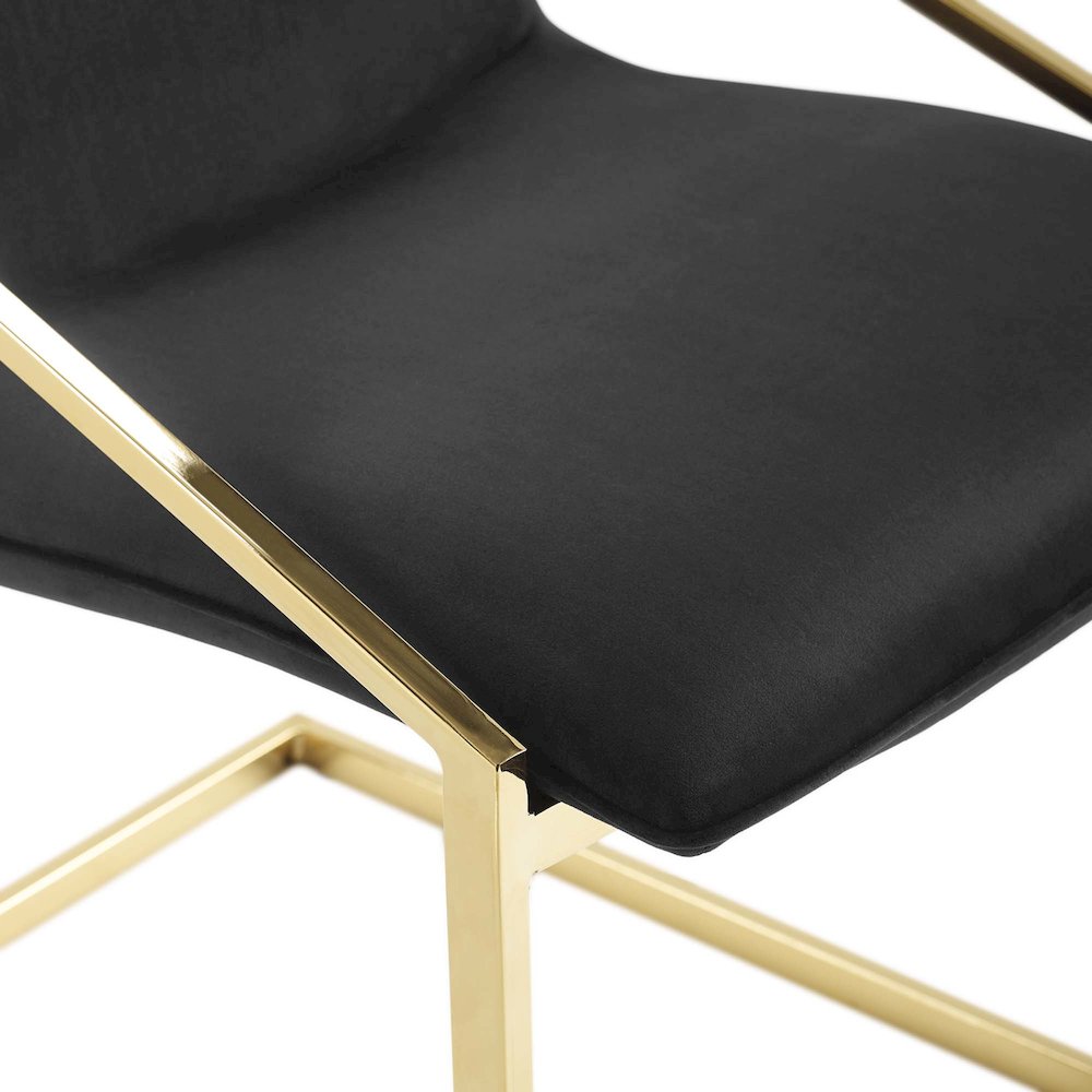 Pitch Performance Velvet Dining Armchair Set of 2