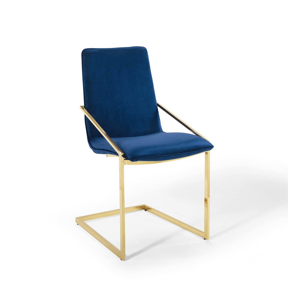 Pitch Performance Velvet Dining Armchair Set of 2