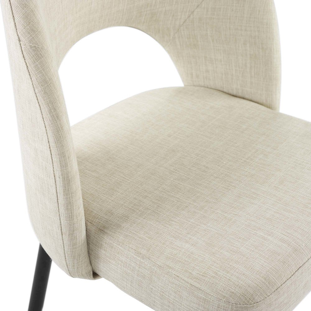Rouse Upholstered Fabric Dining Side Chair Set of 2