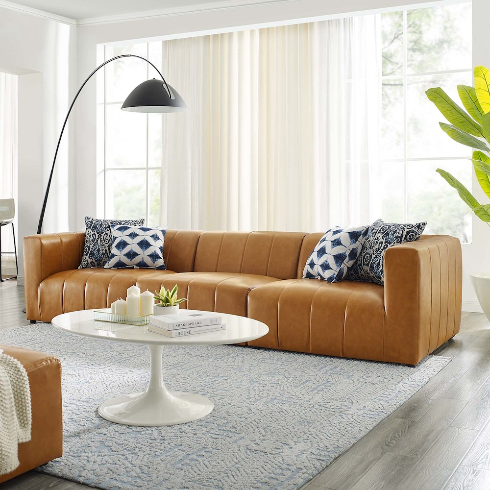 Bartlett 3-Piece Vegan Leather Sofa