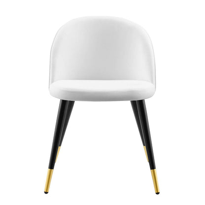 Cordial Performance Velvet Dining Chairs Set of 2