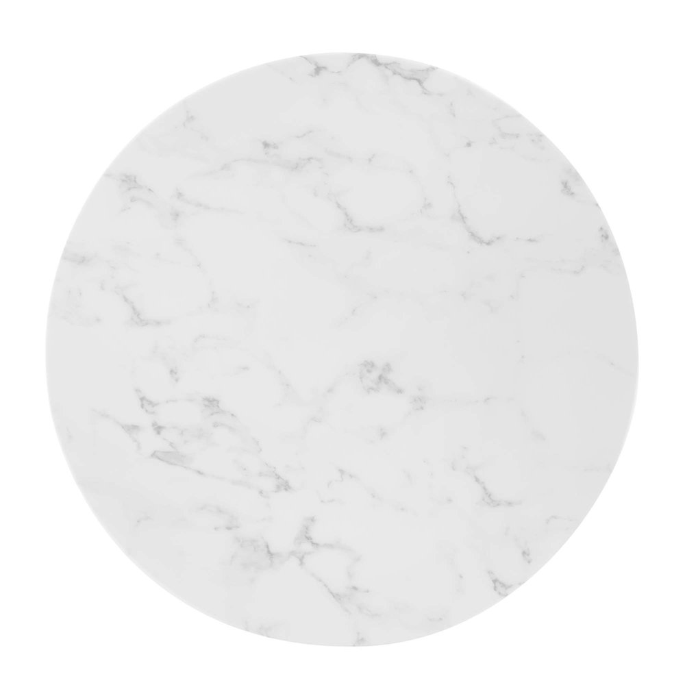 Verne 28" Artificial Marble Dining Table