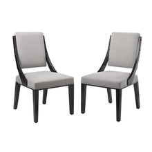 Cambridge Upholstered Fabric Dining Chairs Set of 2