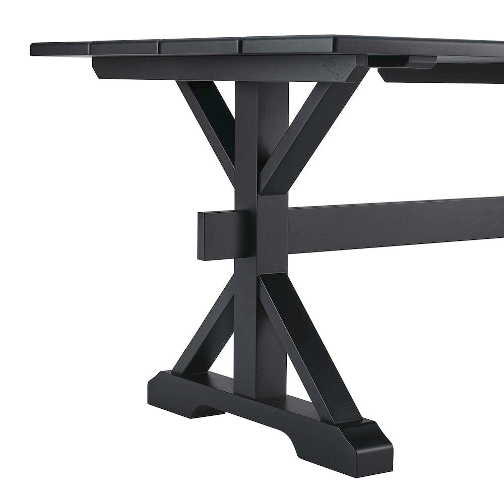 Windchime 71" Wood Dining Table