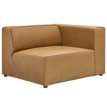 Mingle Vegan Leather Right-Arm Chair