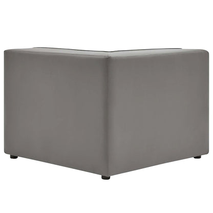 Mingle Vegan Leather Corner Chair