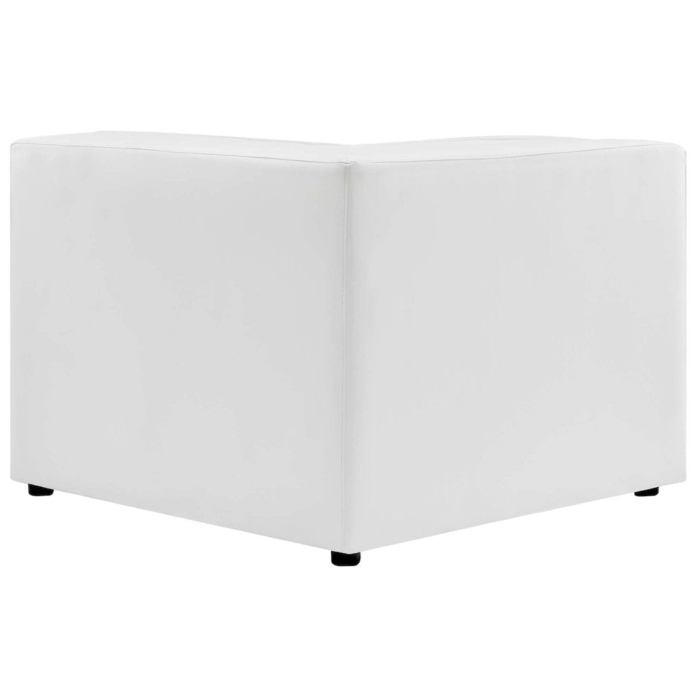 Mingle Vegan Leather Corner Chair