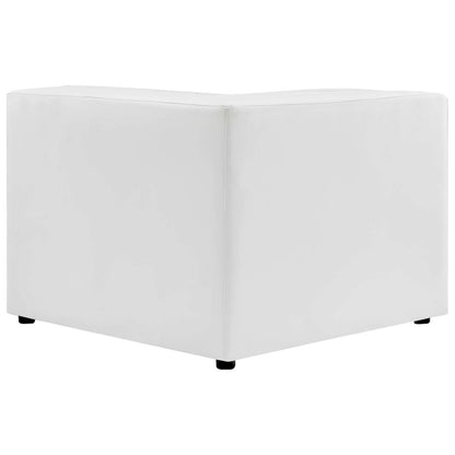 Mingle Vegan Leather Corner Chair