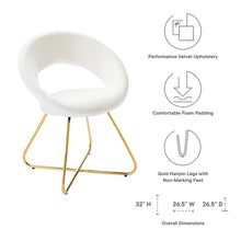 Nouvelle Performance Velvet Dining Chair Set of 2
