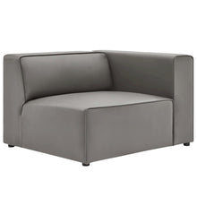 Mingle 2-Piece Vegan Leather Sectional Sofa Loveseat