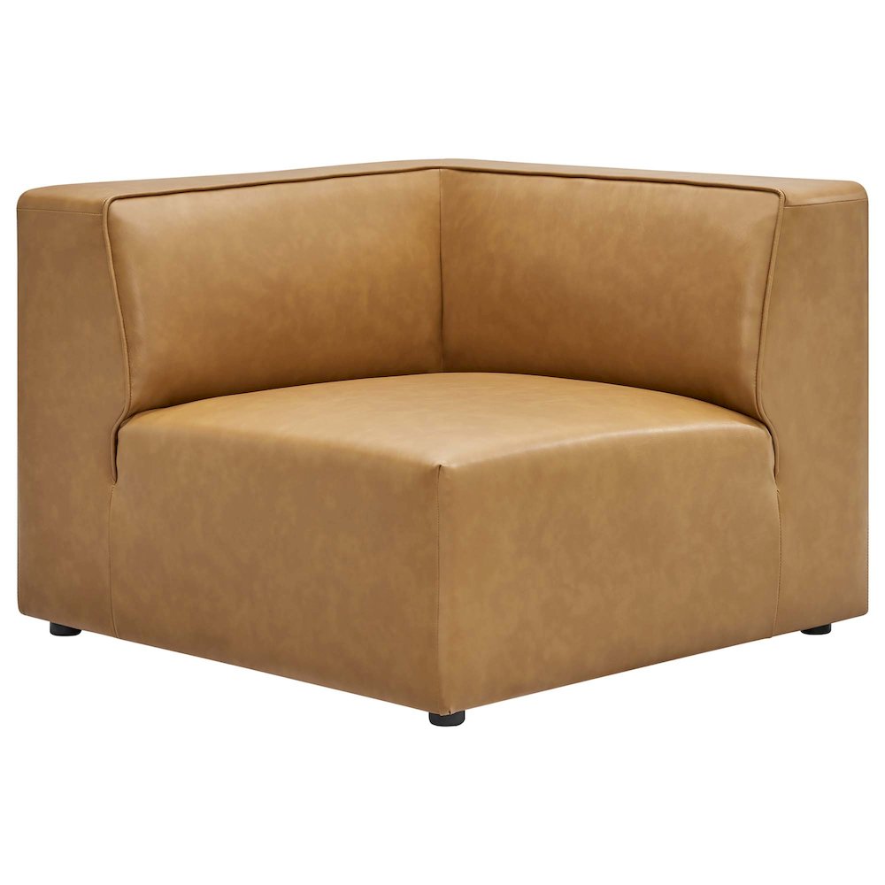 Mingle 8-Piece Vegan Leather Sectional Sofa Set