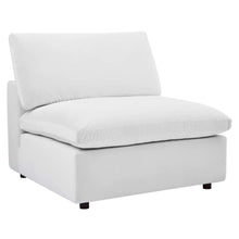 Commix Down Filled Overstuffed Performance Velvet 3-Seater Sofa
