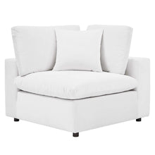 Commix 5-Piece Down Filled Overstuffed Performance Velvet Sectional Sofa