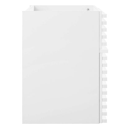 Render 18" Wall-Mount Bathroom Vanity Cabinet (Sink Basin Not Included)