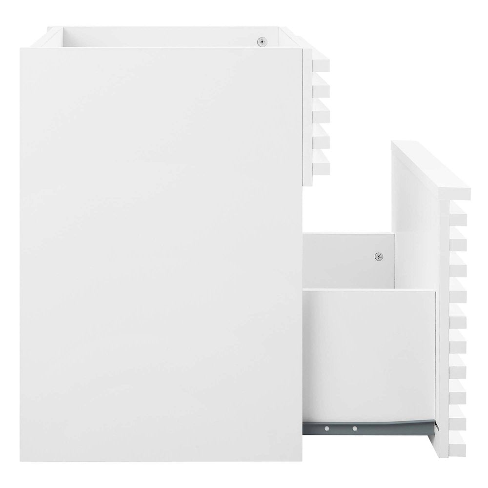 Render 18" Wall-Mount Bathroom Vanity Cabinet (Sink Basin Not Included)